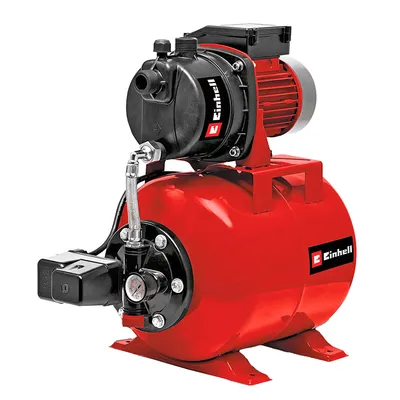 Хидрофорна помпа Einhell с цилиндричен съд  8 м, 3.8 м3/ч, 20 л, 36 м, 1 ", GC-WW 6538