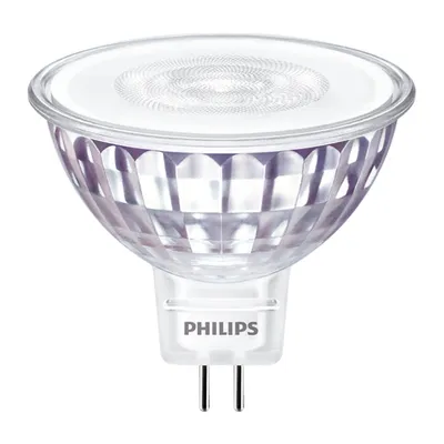 LED крушка Philips Gx5.3 топло бяла 5.8 W, 3000 K, 12 V, Master Value MR16