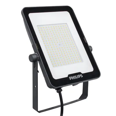 LED прожектор Philips 100 W, 230 V, 4000 K, черен, Ledinaire BVP165