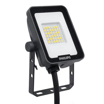 LED прожектор Philips 20 W, 230 V, 4000 K, черен, Ledinaire BVP164
