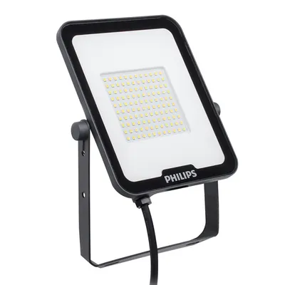 LED прожектор Philips 50 W, 230 V, 4000 K, черен, Ledinaire BVP164
