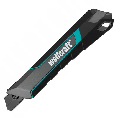 Макетен нож Wolfcraft метален  18 мм, Pro Safety
