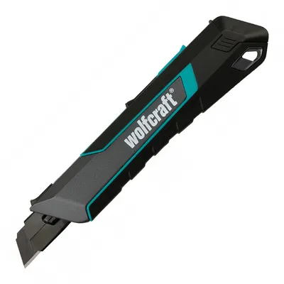 Макетен нож Wolfcraft метален  25 мм, Pro Safety