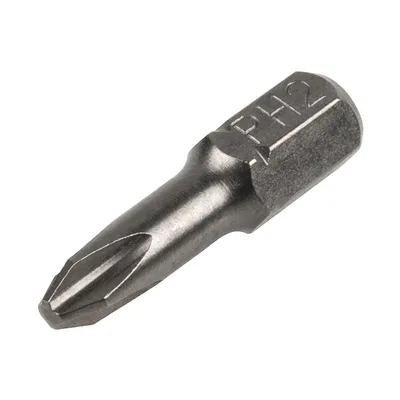 Накрайник бит PH Wolfcraft Philips кръстат  PH 2, 1/4", 30 мм, 2 бр.