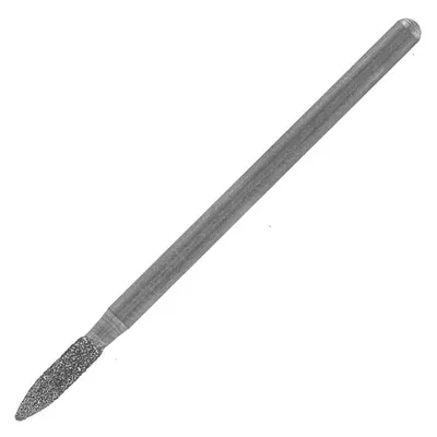 Накрайник Dremel за гравиране ф 2.4х46 мм, конусовидна, диамант прахообразен, 7144