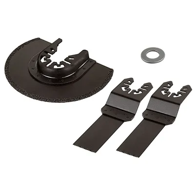 Нож за многофункционален осцилатор Wolfcraft комплект Quick, 3 бр., PRO