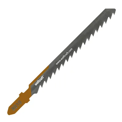 Нож за зеге Wolfcraft с T-захват за дърво 75/155 мм, праволинейно, 3 бр.