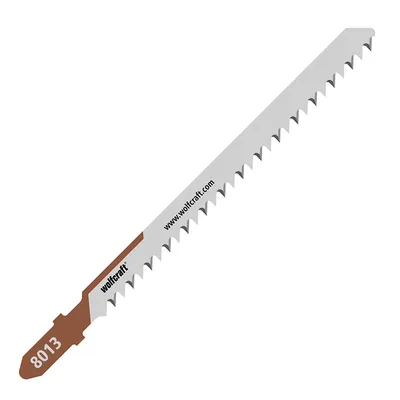 Нож за зеге Wolfcraft с T-захват за дърво 85/205 мм, праволинейно, 3 бр.