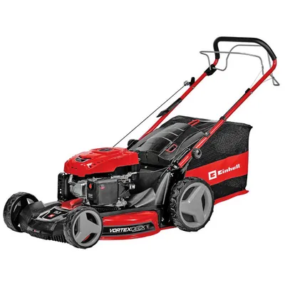 Самоходна бензинова косачка Einhell с кош   2.8 kW, 520 мм, 1800 м2, GC-PM 52/2 S HW