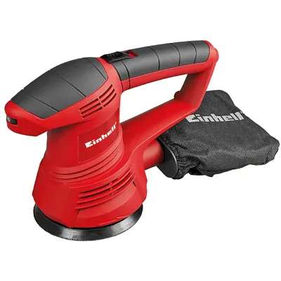 Електрически орбитален шлайф Einhell с плавно регулиране  380 W, ф 125 мм, 12 000-26 000 об./мин, TC-RS 38 E