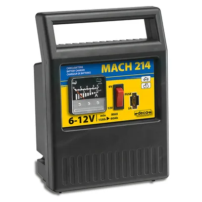 Зарядно за акумулатор Deca  6/12 V, 15-60 Ah, MACH 214