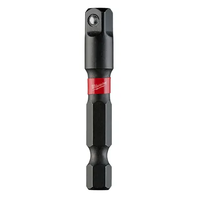Адаптор преход за вложки Milwaukee  шестостен - квадрат, 1/4" х 1/4", Shockwave