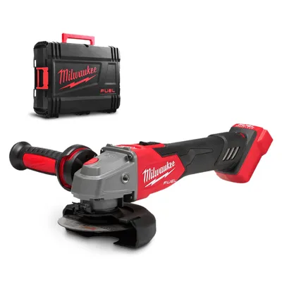 Акумулаторен ъглошлайф Milwaukee без батерия и зарядно, 18 V, 125 мм, 3500-8500 об./мин, M18 FSAGV125XB-0X