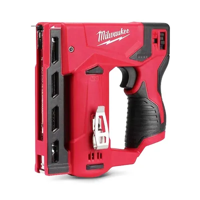 Акумулаторен такер за скоби Milwaukee  без батерия и зарядно, 12 V, тип T11, тип T140, тип T50, 6-14 мм, M12 BST-0