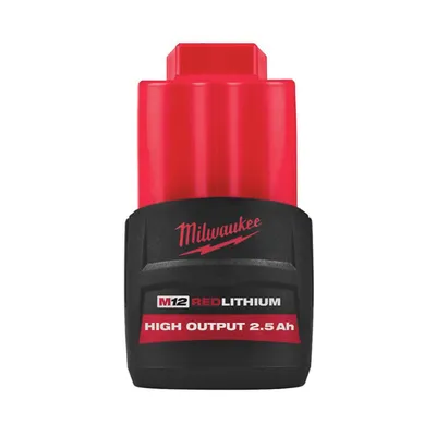 Акумулаторна батерия Milwaukee Li-Ion за електроинструменти 12 V, 2.5 Ah, M12 HB2.5