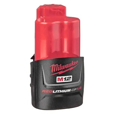 Акумулаторна батерия Milwaukee Li-Ion за електроинструменти 12 V, 2 Ah, M12 B2