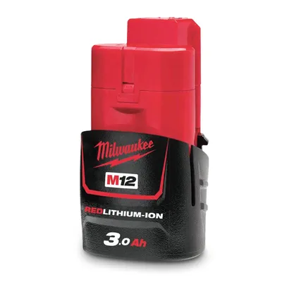 Акумулаторна батерия Milwaukee Li-Ion за електроинструменти 12 V, 3 Ah, M12 B3