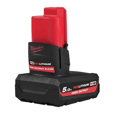 Акумулаторна батерия Milwaukee Li-Ion за електроинструменти 12 V, 5 Ah, M12 HB5