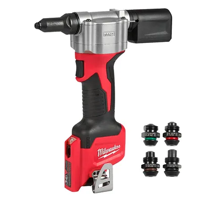Акумулаторна нитачка за поп-нитове Milwaukee  без батерия и зарядно, 12 V, 9 kN, 2.4-4.8 мм, M12 BPRT-0