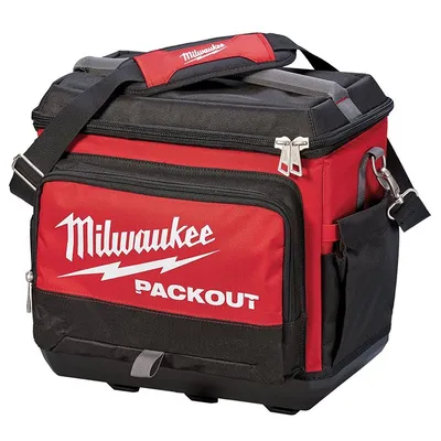 Чанта Milwaukee хладилна  20 л, 330x240x380 мм, черно и червено, Packout