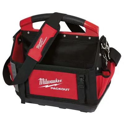 Чанта Milwaukee за инструменти 250x400x320 мм, черно и червено, Packout