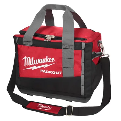 Чанта Milwaukee за инструменти 380x250x340 мм, черно и червено, Packout