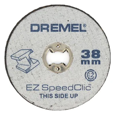 Диск карбофлексен за рязане Dremel на метал 12 бр. в к-кт 38 мм, 12 бр., EZ SpeedClic SpeedClic SC456B