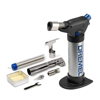 Газова горелка Dremel за пропан-бутан флакон с пиезо запалване  0.42 л, VersaFlame 2200-4