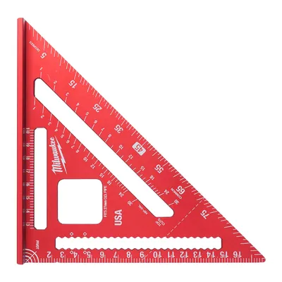Измервателен триъгълник Milwaukee  180х180х250 мм, Rafter Square