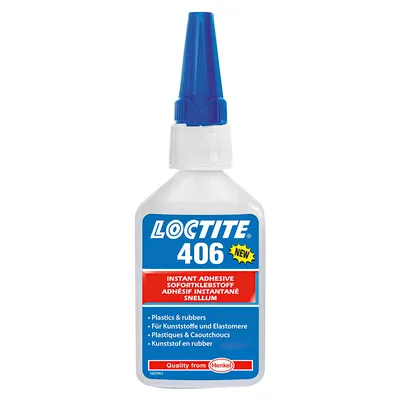 Лепило универсално Henkel цианкрилатно секундно  20 г, Loctite 406