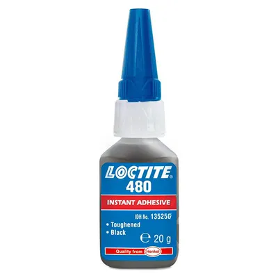 Лепило универсално Henkel цианкрилатно секундно 20 г, Loctite 480