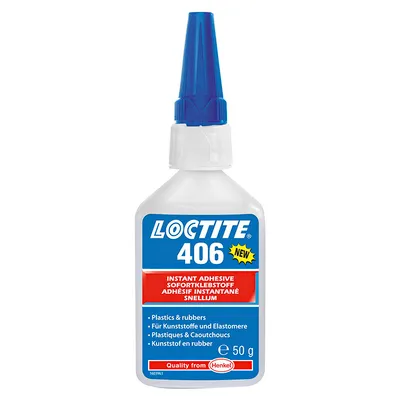 Лепило универсално Henkel цианкрилатно секундно 50 г, Loctite 406