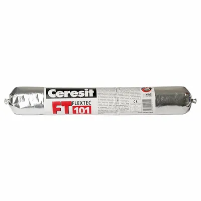 Лепило уплътнително Henkel полиуретаново  600 мл, сиво, Ceresit FT101