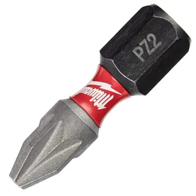 Накрайник бит PZ Milwaukee Pozidriv кръстат  PZ 2, 1/4", 25 мм, Shockwave Impact Duty