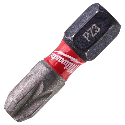 Накрайник бит PZ Milwaukee Pozidriv кръстат  PZ 3, 1/4", 25 мм, Shockwave Impact Duty