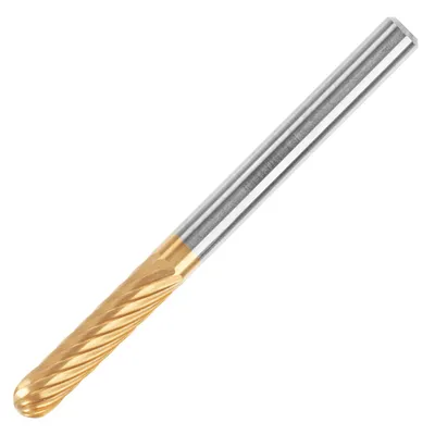 Накрайник Dremel за гравиране 3.2x39 мм, заоблена, цилиндрична, HSS-TiN, 9903DM