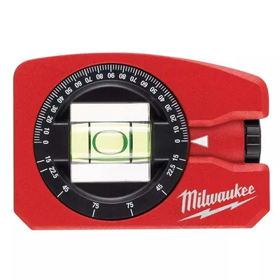 Нивелир мини Milwaukee пластмасов с магнит 78 мм, 0.5 мм/м, Pocket