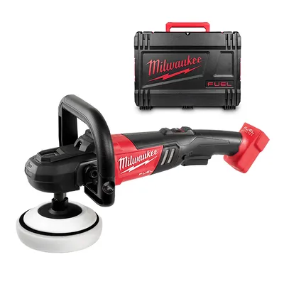 Акумулаторна полирмашина Milwaukee  без батерия и зарядно, 18 V, ф 180 мм, 0-360/0-2200 об./мин, M18 FAP180-0X