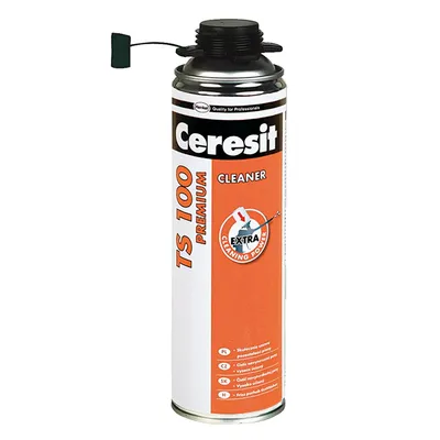 Препарат за почистване на полиуретанова пяна Henkel 0.5 л, Ceresit TS 100