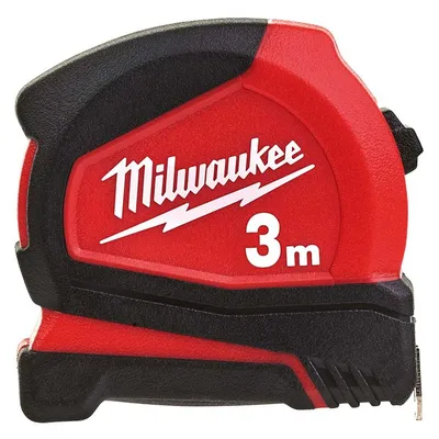 Противоударна гумирана ролетка Milwaukee 3 м, Pro compact C3/16