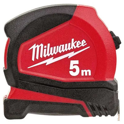 Противоударна гумирана ролетка Milwaukee  5 м, Pro compact C5/25