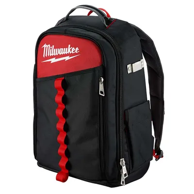 Раница Milwaukee за инструменти 200x300x498 мм, черно и червено