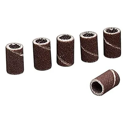 Шкурка за прав шлайф Dremel 6.4 мм, P120, 6 бр., 438