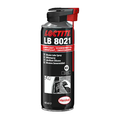 Спрей смазка Henkel силиконова 0.4 л, Loctite 8021