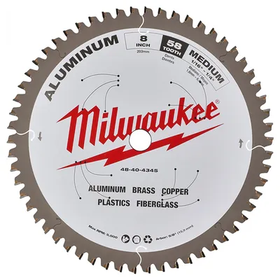 Диск циркулярен за рязане Milwaukee универсален с HM пластини 203 мм, 2.4 мм, 58 z, CSB P