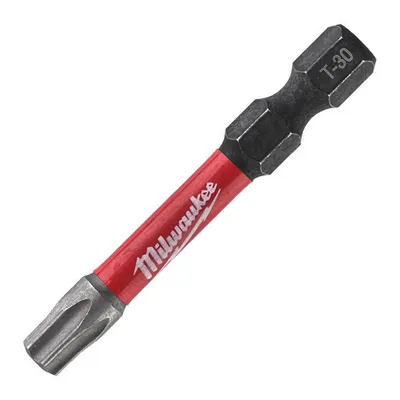 Накрайник бит TX Milwaukee Torx торсионен  TX 30, 1/4", 50 мм, Shockwave Impact Duty