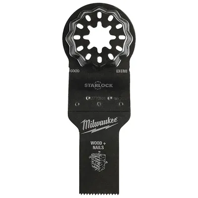 Нож за многофункционален осцилатор Milwaukee 20 мм, Starlock, BiM, 6000