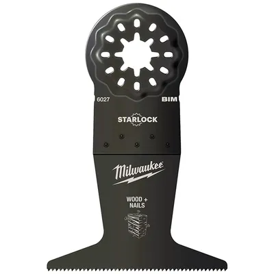 Нож за многофункционален осцилатор Milwaukee 65 мм, Starlock, BiM, 6027