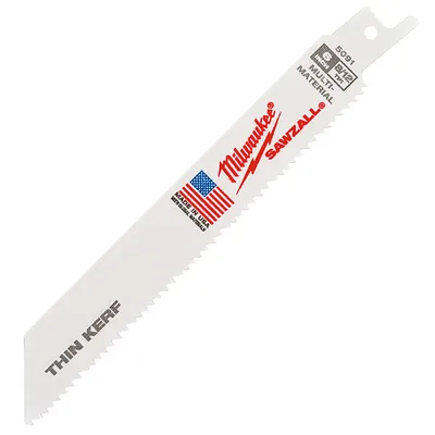 Нож за саблен трион Milwaukee универсален 150 мм, Thin Kerf Multi Material
