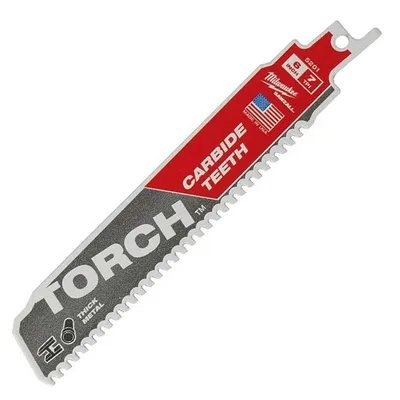 Нож за саблен трион Milwaukee за метал 150 мм, 5 бр., Torch Carbide